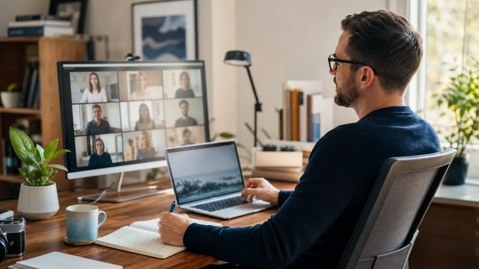 Remote web professional working with a distributed team for an Automatic company review